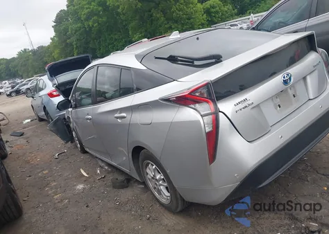 2018 Toyota Prius Four from USA, damaged, VIN JTDKARFU6J3057288